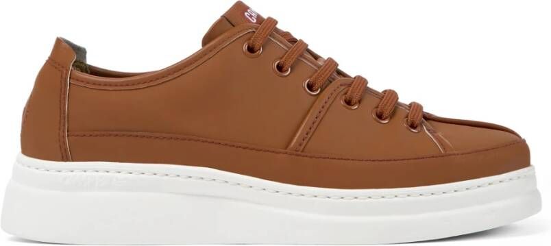 Camper Iconische Twins Leren Sneakers voor Dames White Dames - Foto 1