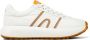 Camper Witte Sneakers met Camel en Witte Details White Dames - Thumbnail 2