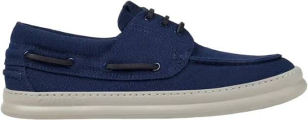 Camper Sportieve Leren Loafers Blue Heren