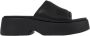 Camper Tasha Leren Plateau Sandalen Black Dames - Thumbnail 8