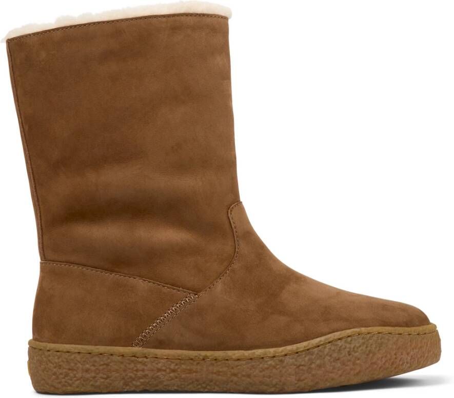 Camper Winter Casual Enkellaarzen Brown Dames