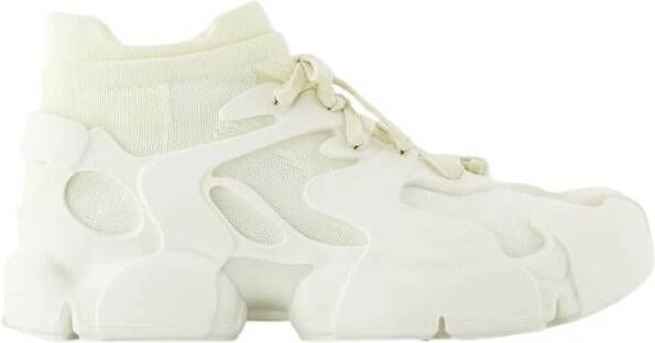 Camper Witte Synthetische Sneakers Ronde Neus White Dames