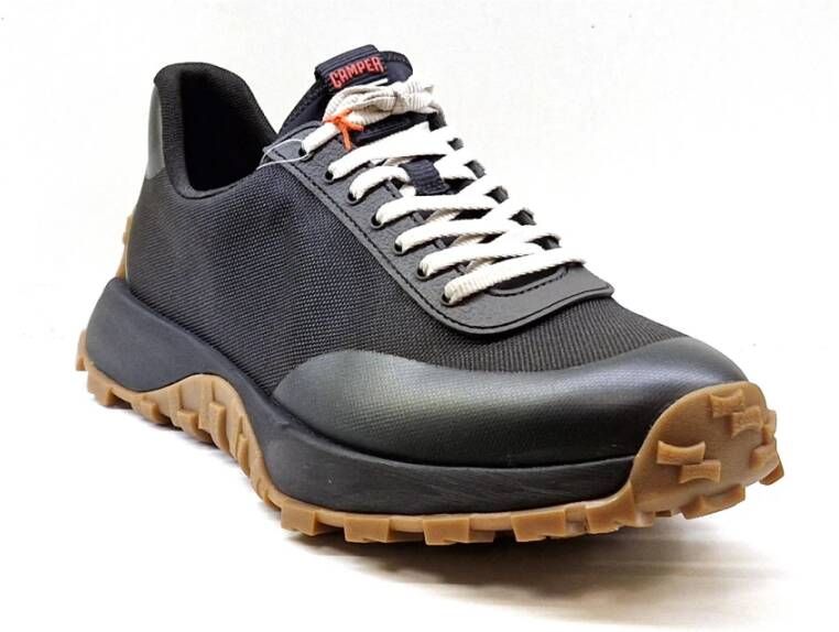 Camper Zwart-Groene Sneakers met Gore-Tex Voering Black Heren