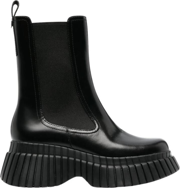 Camper Zwarte Bootie Damesstijl Black Dames