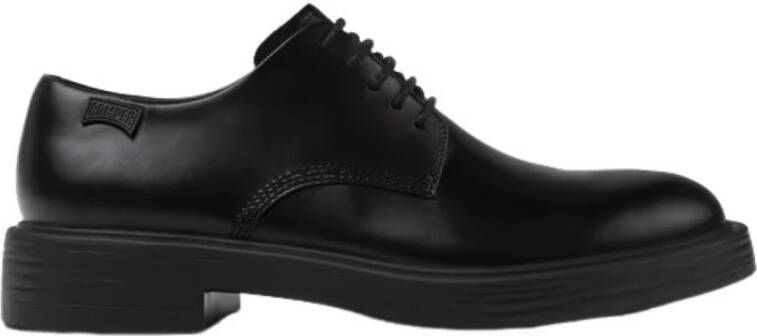 Camper Zwarte leren Dean schoenen Black Heren