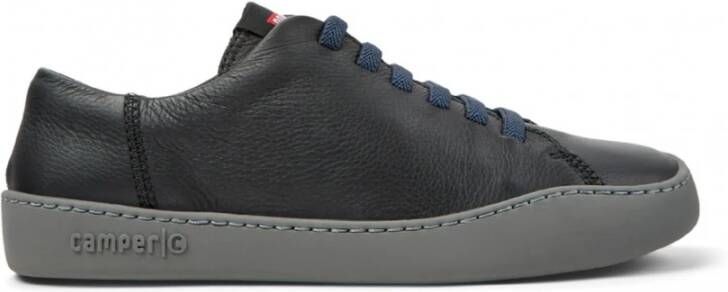 Camper Zwarte leren sneakers met OrthoLite ™ inlegzolen Black Dames