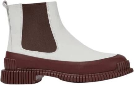 Camper Pix Chelsea Laarzen Modern en Flexibel White Dames