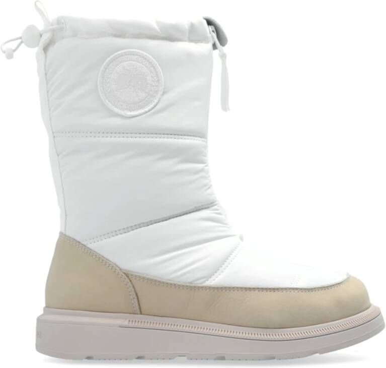 Canada Goose Sneeuwlaarzen met Cypress logo White Dames