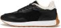 Candice Cooper Faux leather and fabric sneakers Plume FUR U. Black Heren - Thumbnail 1