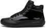 Candice Cooper High top leather and patent leather sneakers Plus FUR Black Dames - Thumbnail 1