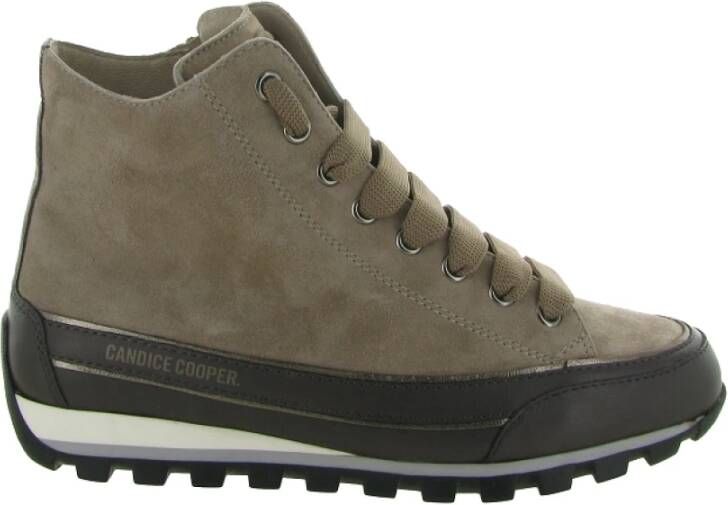 Candice Cooper Janis MID Sneakers Brown Dames