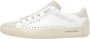 Candice Cooper Leather and suede sneakers Dafne White Dames - Thumbnail 1