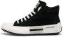 Candice Cooper Leather and velour ankle sneakers Rock Patch Plus Black Dames - Thumbnail 1