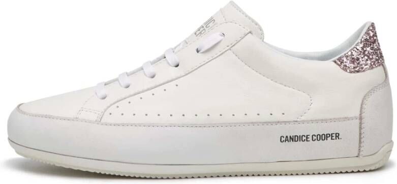 Candice Cooper Leather sneakers Dafne F White Dames