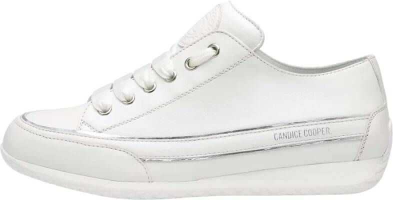 Candice Cooper Leather sneakers Janis Strip Chic S White Dames