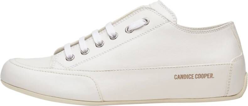 Candice Cooper Leather sneakers Rock S White Dames