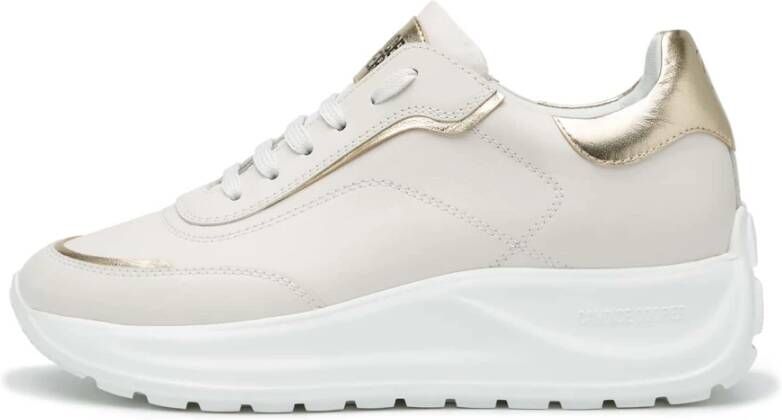 Candice Cooper Leather sneakers Spark 010 White Dames