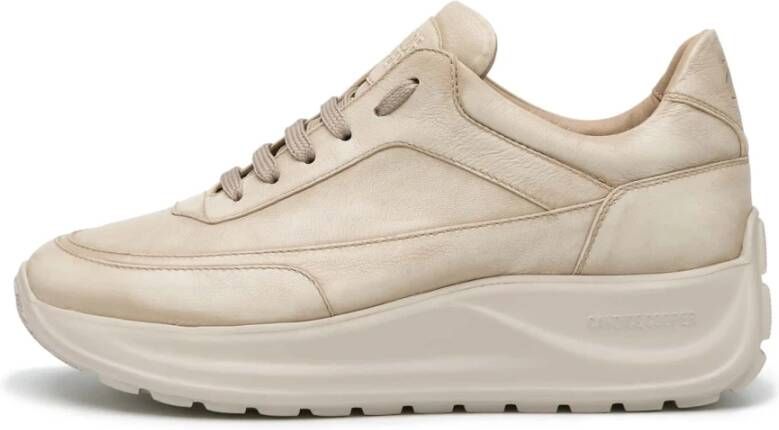 Candice Cooper Leather sneakers Spark ONE Beige Dames