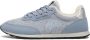 Candice Cooper Sneakers in eco suede and fabric Plume Fur. Blue Dames - Thumbnail 1