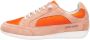 Candice Cooper Suede and technical fabric sneakers Runlo Flash Orange Dames - Thumbnail 1