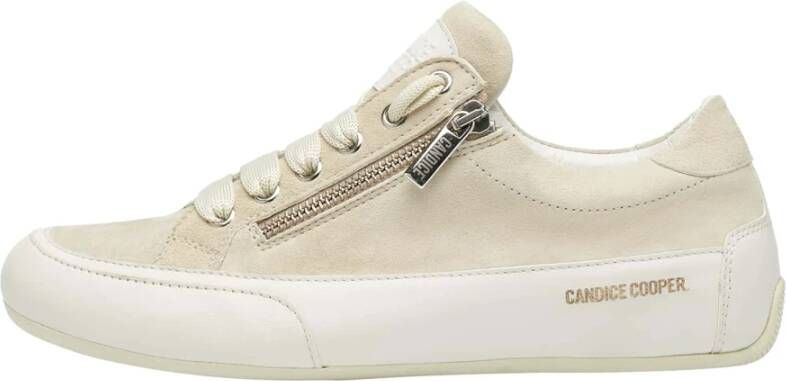 Candice Cooper Suede sneakers Rock 1 ZIP Chic Beige Dames