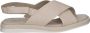 Caprice Beige Casual Open Platte Sandalen Beige Dames - Thumbnail 2