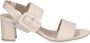 Caprice Beige Casual Open Platte Sandalen Beige Dames - Thumbnail 1