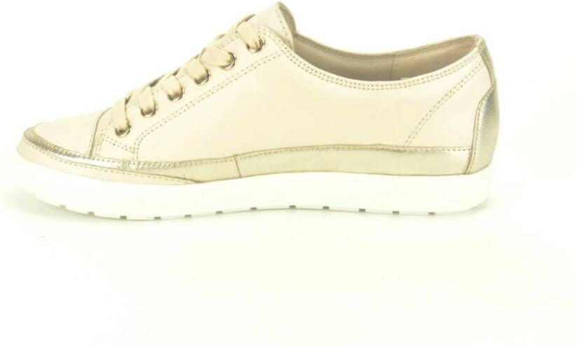 Caprice Beige Goud Sneaker Beige Dames