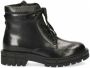 Caprice Zwarte Leren Veterschoenen Black Dames - Thumbnail 7