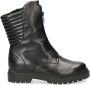 Caprice Casual Leather Booties Zwart Dames - Thumbnail 1