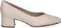 Caprice Elegante Beige Gesloten Formele Zakelijke Schoenen Beige Dames - Thumbnail 2