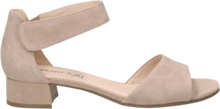 Caprice Elegante Beige Open Sandalen Beige Dames