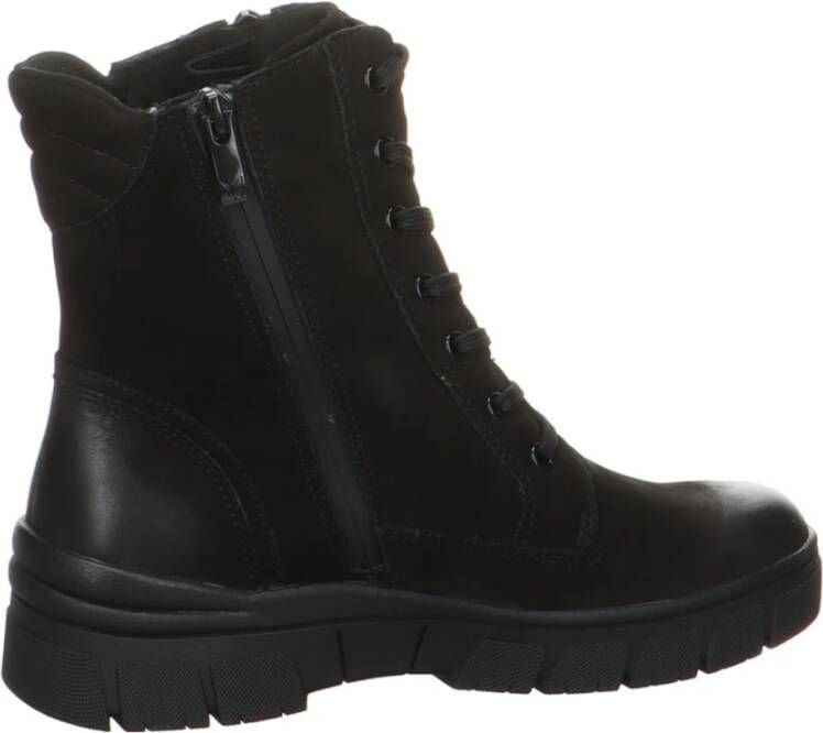 Caprice Winter Snowboot Zwart Nubuc Laars Black Dames