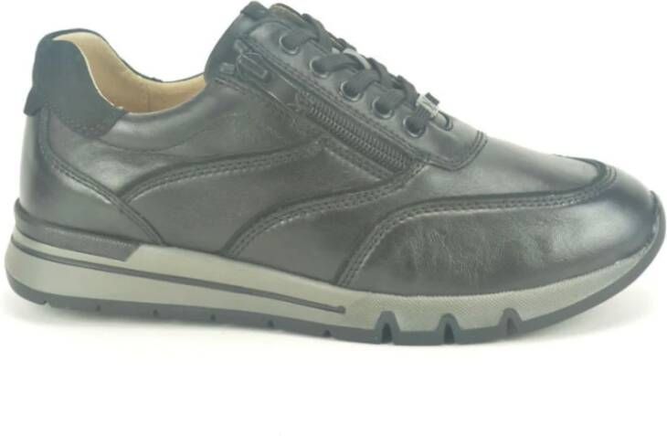 Caprice Zwart Runner N.+ Streep Black Dames