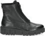 Caprice Zwarte Casual Gesloten Booties Vrouwen Black Dames - Thumbnail 1