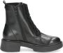 Caprice Zwarte Casual Gesloten Booties Vrouwen Black Dames - Thumbnail 1