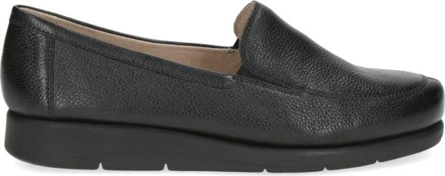 Caprice Zwarte Gesloten Loafers voor Vrouwen Black Dames