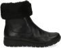 Caprice Zwarte Nappa Gesloten Booties Black Dames - Thumbnail 1