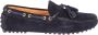 Car Shoe Chamois Leren Loafers Blue Heren - Thumbnail 1