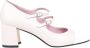 Carel Beige Cherry Pump met Witte Glans White Dames - Thumbnail 1