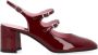 Carel Bordeaux Rode Lakleren Hoge Hak Schoen Red Dames - Thumbnail 1