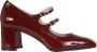 Carel Burgundy Patent Mary Jane Hakken Red Dames - Thumbnail 1