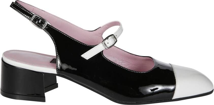 Carel Elegante Slingback Schoenen Black Dames