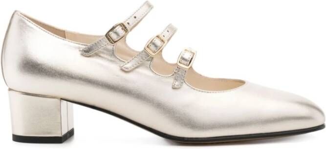 Carel Gouden pumps voor vrouwen Beige Dames