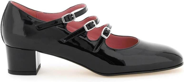 Carel Lakleren Mary Jane Schoenen Black Dames