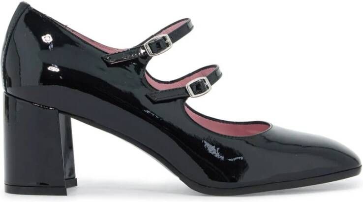 Carel Lakleren Mary Jane Schoenen Black Dames