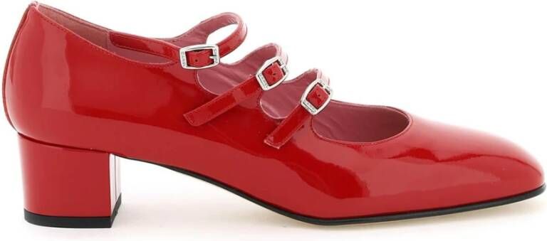 Carel Lakleren Mary Jane Schoenen Red Dames