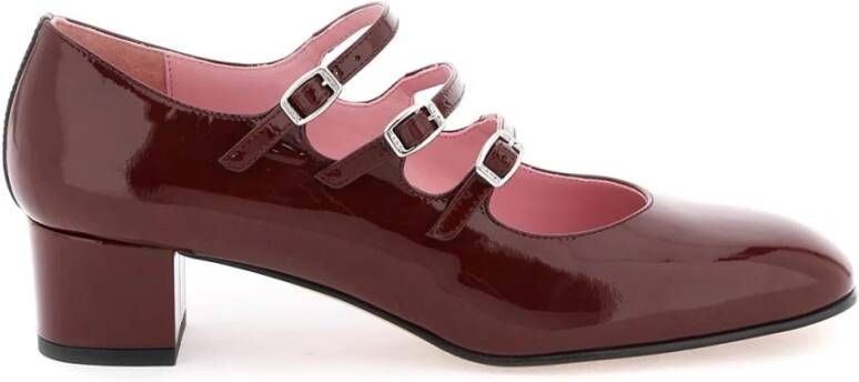 Carel Lakleren Mary Jane Schoenen Red Dames