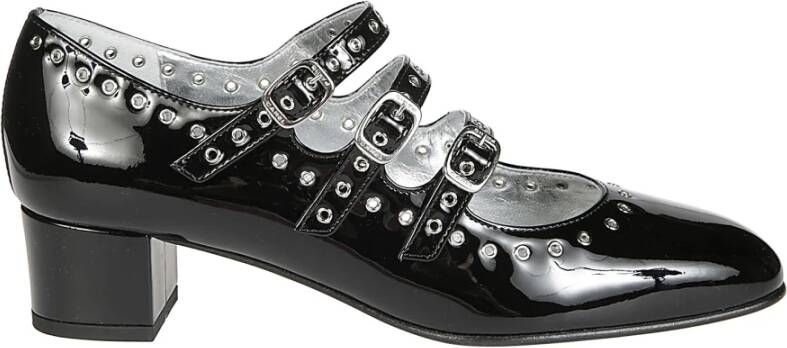 Carel Patent Mary Jane Schoenen Black Dames