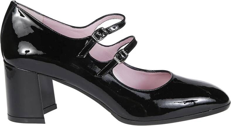 Carel Patent Mary Jane Schoenen Black Dames